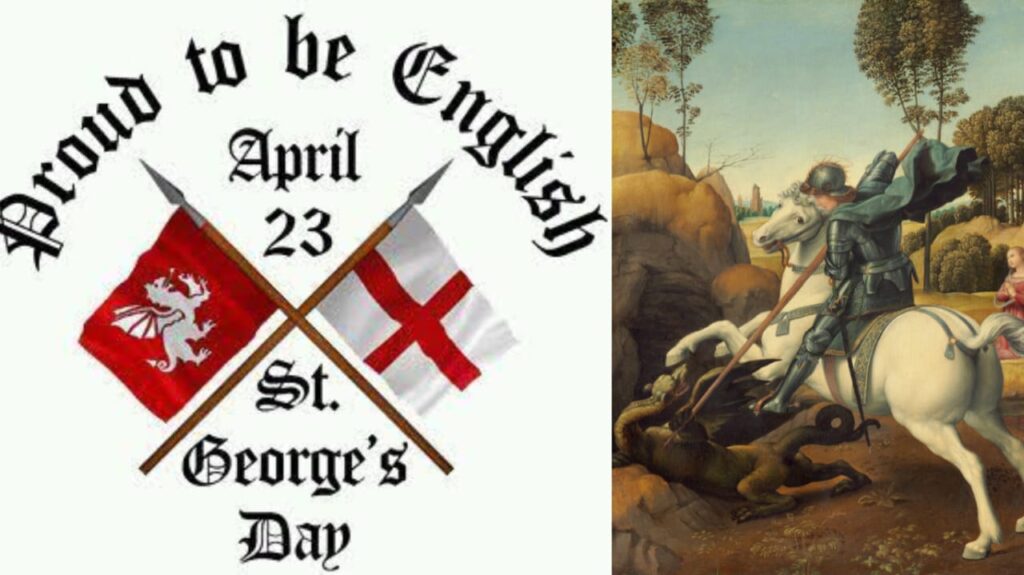 "Unveiling England's Complex Narratives: From St. George's Day to Political Crossroads"